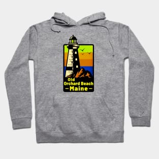 Old Orchard Beach Maine Sticker Decal 3.75" Lighthouse ME Hoodie